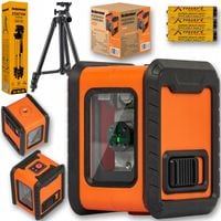 POZIOMICA LASER KRZYŻOWY LASEROWA 15M ZIELONY + STATYW