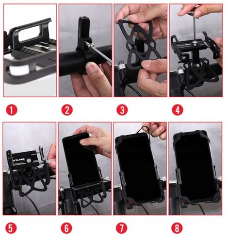 GUB P10 UCHWYT ROWEROWY TELEFON kierownice MOTOR na Arena.pl