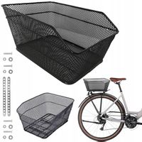 Koszyk Na Bagażnik Rowerowy Odpinany Kosz Na Bagażnik Przykręcany Duży
