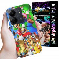 ETUI CASE DO XIAOMI REDMI 13C - SUPER MARIO BROS BAJKI WZORY WYBÓR