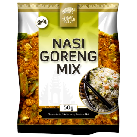 Mieszanka przypraw i warzyw do ryżu Nasi Goreng 50g - Golden Turtle Brand zdjęcie 1