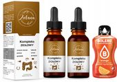 ZESTAW Kompleks Ziołowy NATURALNE ZIOŁA ZIELANA 50ml x2 + GRATIS
