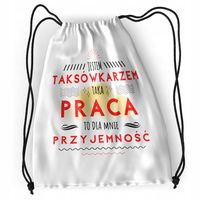 Plecak Taksówkarza Sportowy Szkolny Worek Torba Z Nadrukiem Ze Zdjęciem