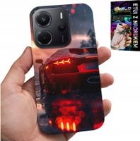 ETUI DO XIAOMI NOTE 14 4G - LUKSUSOWE SAMOCHODY, MEGA WZORY, OBUDOWA