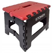 Stołek taboret składany STONER 23 cm nośność 150 kg uchwyt