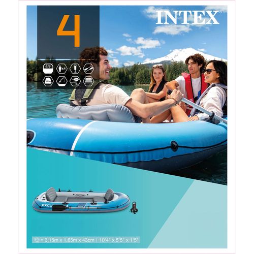 Ponton Excursion 4 Set 315 x 165 x 43 cm INTEX 68324 na Arena.pl