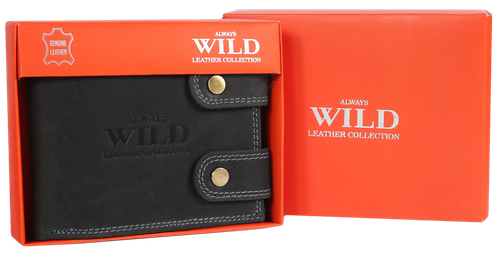 portfel męski skórzany 2900-bic black na Arena.pl