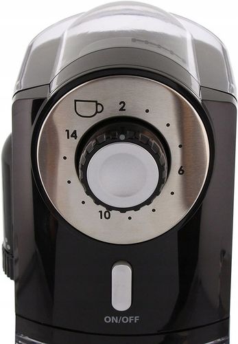 MŁYNEK ELEKTRYCZNY MELITTA Molino 1019-02 100W | CZARNY na Arena.pl