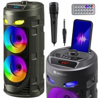 DUŻY GŁOŚNIK BEZPRZEWODOWY BOOMBOX MOBILNY SYSTEM NAGŁOŚNIENIOWY