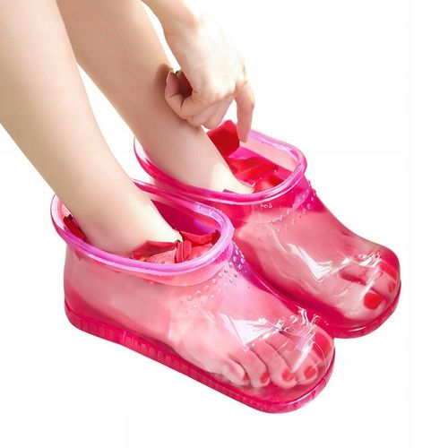 Buty do kąpieli stóp Ruchome przenośne moczenie stóp Czerwone na Arena.pl
