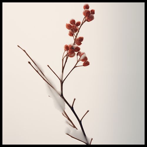Plakat 60x60cm Subtelna Siła Zimy na Arena.pl