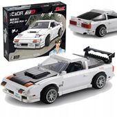 CADA KLOCKI KONSTRUKCYJNE AUTO SPORTOWE MAZDA RX-7 MANGA INITIAL-D 1552 EL.