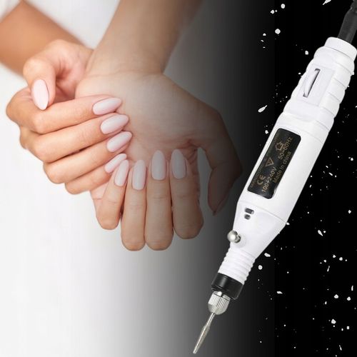 FREZARKA DO PAZNOKCI MANICURE PEDICURE DO USUWANIA HYBRYD ŻELU + FREZY na Arena.pl
