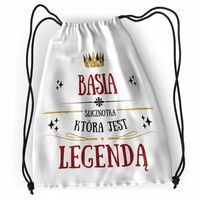 Plecak Dla Basi Sportowy Szkolny Worek Torba Z Nadrukiem Ze Zdjęciem