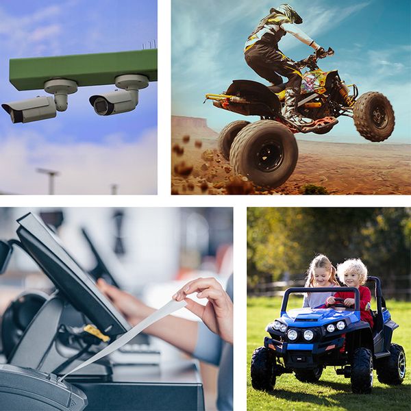 Qoltec Akumulator AGM 12V 7Ah max.105A Security zdjęcie 2