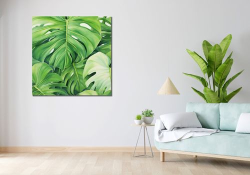 Obraz 100x100cm Tajemnice Liści na Arena.pl