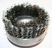 SZCZOTKA DOCZOŁOWA LINKA SPLATANA OCYNKOWANA M-14, FI80MM - SZ DG 80 L