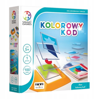 SMART GAMES KOLOROWY KOD logika UKŁADANKA dzieci