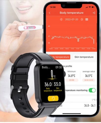 SMARTWATCH Z FUNKCJĄ POMIARU CUKRU GLUKOZA TK12 CIŚNIENIE MENU Polski WATCH na Arena.pl