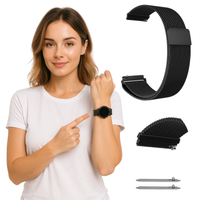Pasek do GARMIN VENU 4 VIVOACTIVE 4 45 FORERUNNER 255 265 czarny bransoleta