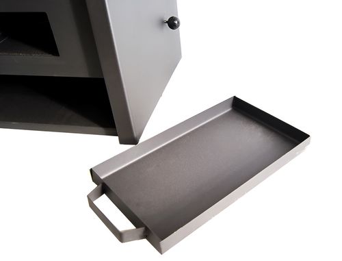 POLSKI piec stalowy wolnostojący ATLAS KOMINEK DUŻE palenisko ZESTAW RUR na Arena.pl