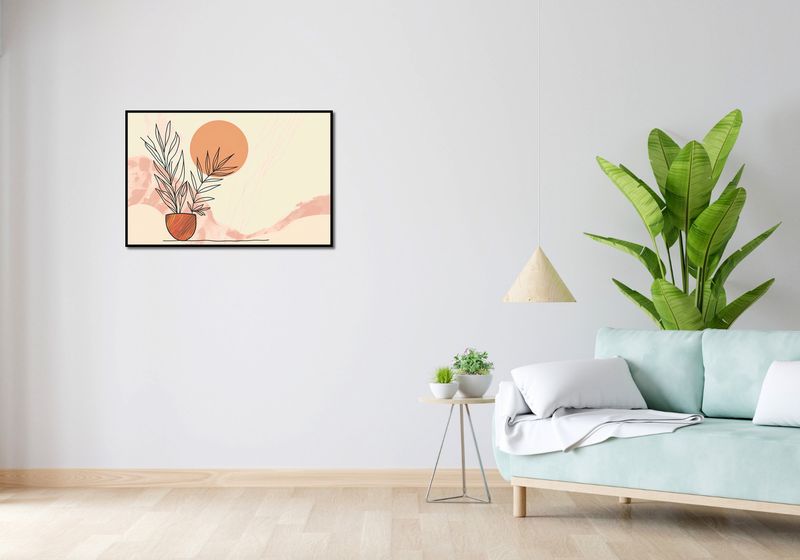 Plakat 86,4x56,8cm Widok nad Pustynią zdjęcie 4