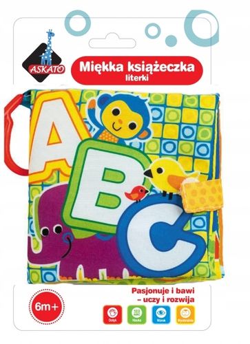 miękka książeczka - literki 1392 na Arena.pl
