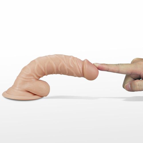 7.5"" real extreme vibrating dildo flesh na Arena.pl