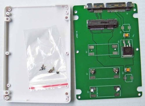 ADAPTER W OBUDOWIE mSATA Mini PCI-e SSD 2.5 SATA na Arena.pl