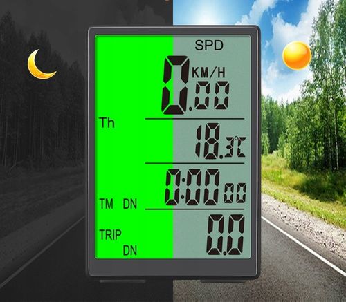 Bezprzewodowy Licznik Rowerowy Prędkościomierz Podświetlenie Do Roweru na Arena.pl