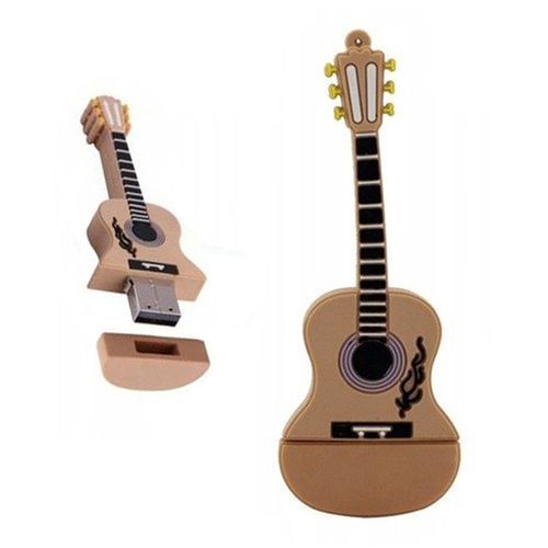 PENDRIVE USB SZYBKI FLASH DRIVE ULTRA PAMIĘĆ ZAWIESZKA PREZENT GITARA 64GB na Arena.pl