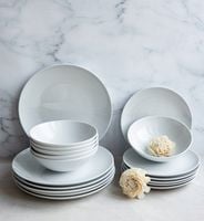 LUBIANA BOSS SERWIS OBIADOWY 18 EL 6 OS PORCELANA