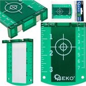Tarcza celownicza magnetyczna do lasera zielona GEKO G03312 70x100 mm