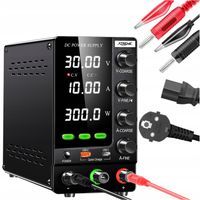 ZASILACZ LABORATYJNY 300W 30V 10A USB typ A + typ C POMIAR MOCY PRECYZYJNY