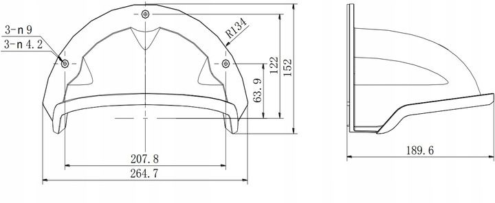 DASZEK OCHRONNY DS-1250ZJ Hikvision zdjęcie 5