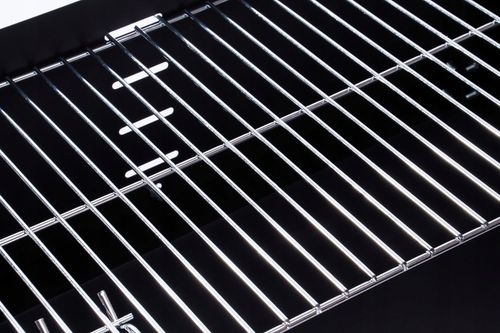 NA MAJÓWKĘ Grill Ogrodowy Węglowy Duży Na Kołach Mobilny Drewniane Półki na Arena.pl