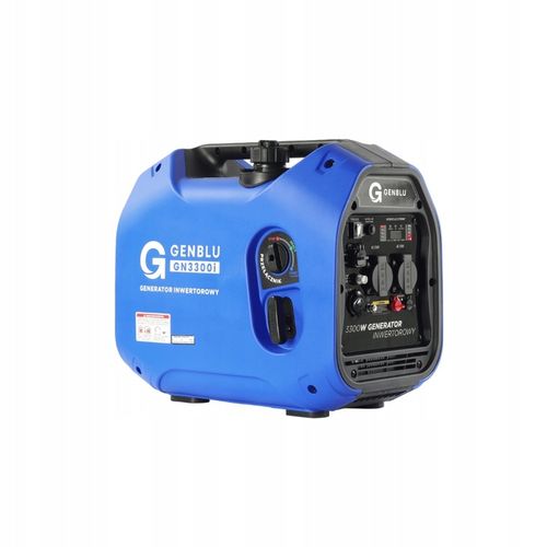Agregat prądotwórczy inwertorowy przenośny GENBLU GN3300i 3,3 kw CICHY na Arena.pl