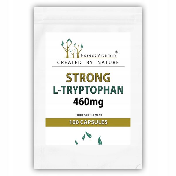 L-TRYPTOFAN 100 kap L-TRYPTOPHAN RELAKS SPOKÓJ SEN zdjęcie 2