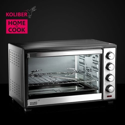 PIEKARNIK ELEKTRYCZNY 48L TERMOOBIEG ROŻNO GRILL WOLNOSTOJĄCY MINI na Arena.pl