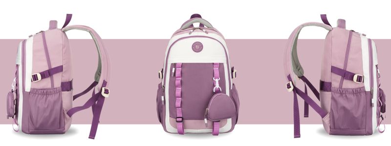 plecak ptn 8603-1303 purple zdjęcie 4