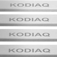 Listwa progowa SKODA KODIAQ Stal nierdzewna 304 mat 4szt