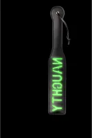 ouch! glow in the dark - fluorescencyjne wiosło z napisem naughty