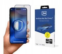 Szkło hartowane 3mk HardGlass Matt Max Privacy do Apple iPhone 16