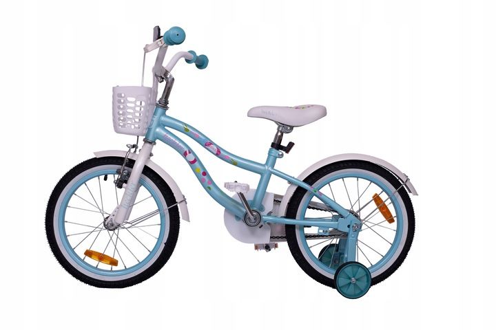 Rowerek dziecięcy Heckler Rainbow 16" Blue / White zdjęcie 2