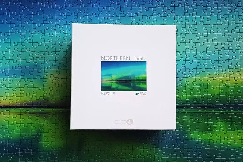 PUZZLE LIFESTYLE 500 NORTHERN LIGHTS zdjęcie 5