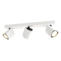 3-punktowa lampa sufitowa Merusa reflektorki do holu białe