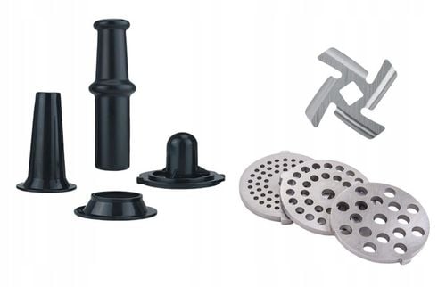 ELEKTRYCZNA MASZYNKA DO MIELENIA MIĘSA NADZIEWANIA KIEŁBASY AKCESORIA na Arena.pl