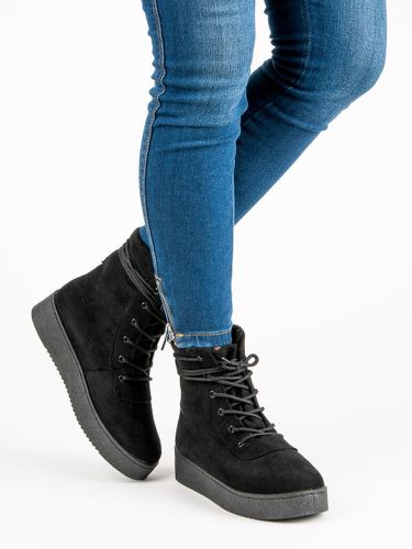 WIĄZANE BOTKI NA PLATFORMIE Rozmiar - 40 na Arena.pl