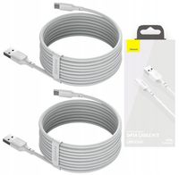 BASEUS KABEL USB - USB-C SZYBKIE ŁADOWANIE QC HUAWEI HONOR 40W 5A 1.5M 2SZT