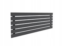 Grzejnik pokojowy poziomy BELLOSLIM 45x120 czarnyS